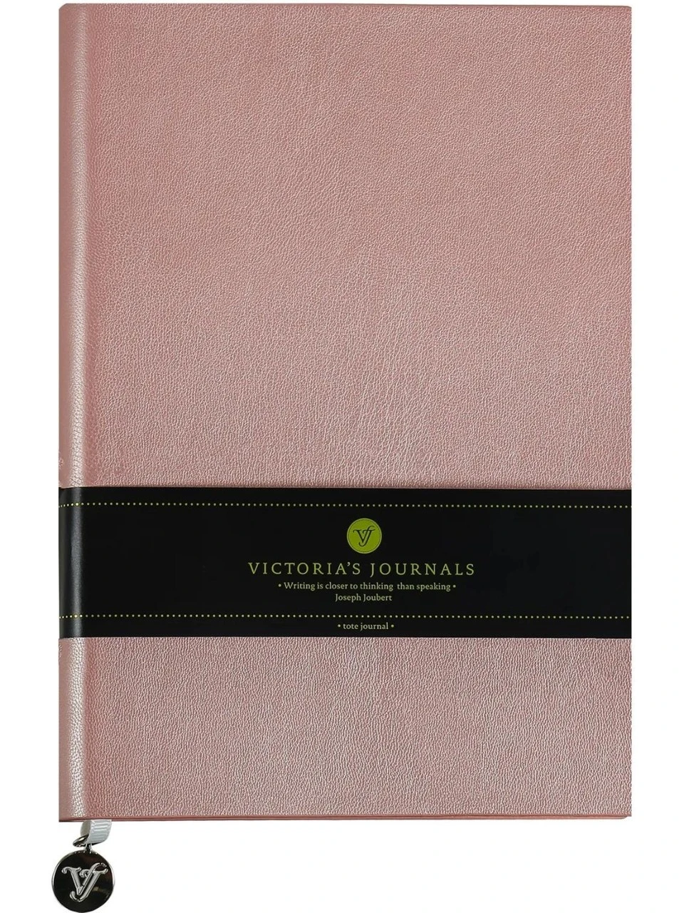 Victoria's Journals Smyth Flexy Pembe Esnek Kapak Vegan Deri Defter A5 14 8 x 21 cm Çizgili 384 Sayfa
