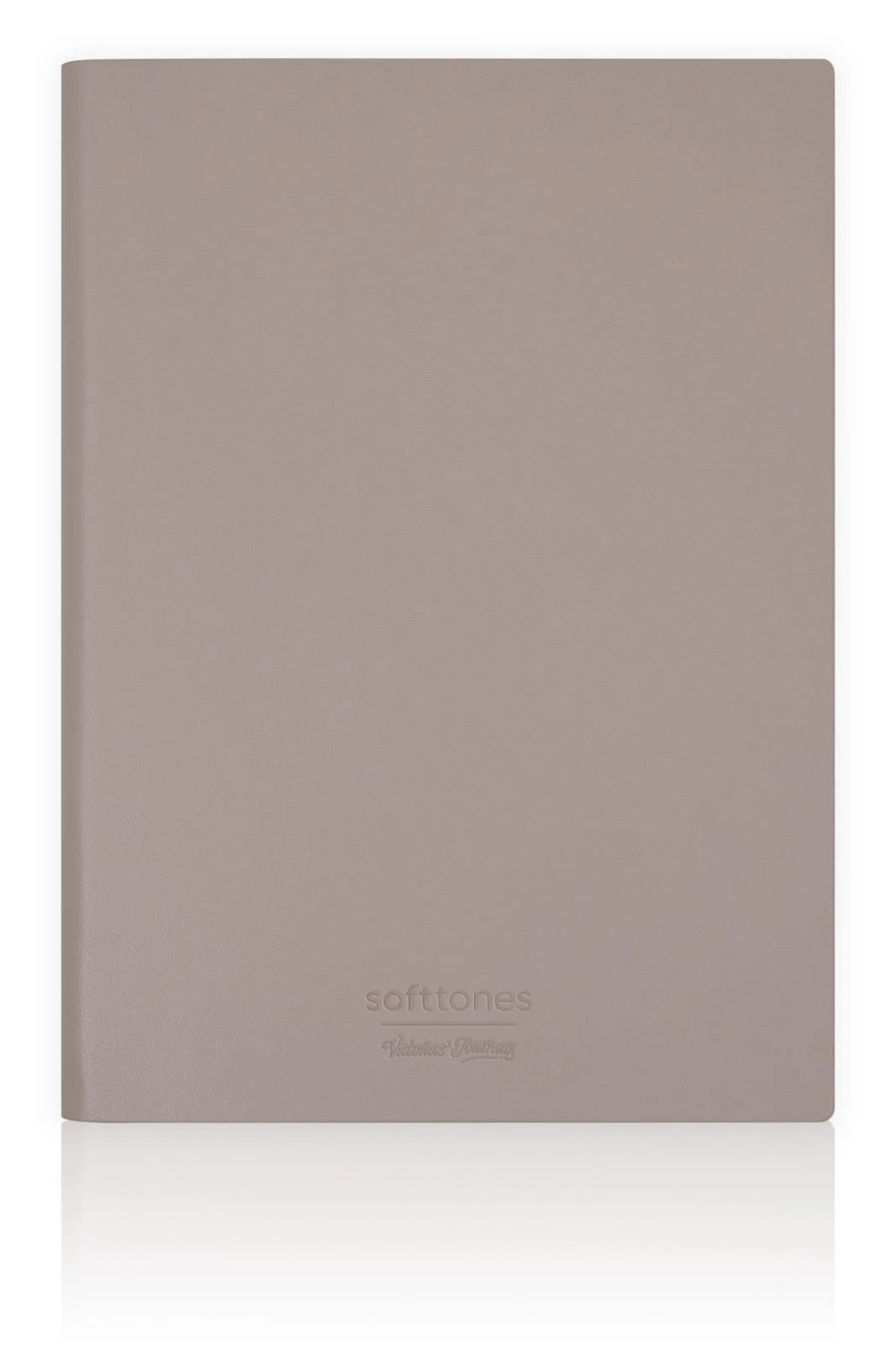VJ Softtons Esnek kapak Defter B5 80 gr. Krem 128 yp. Çizgisiz Kahverengi