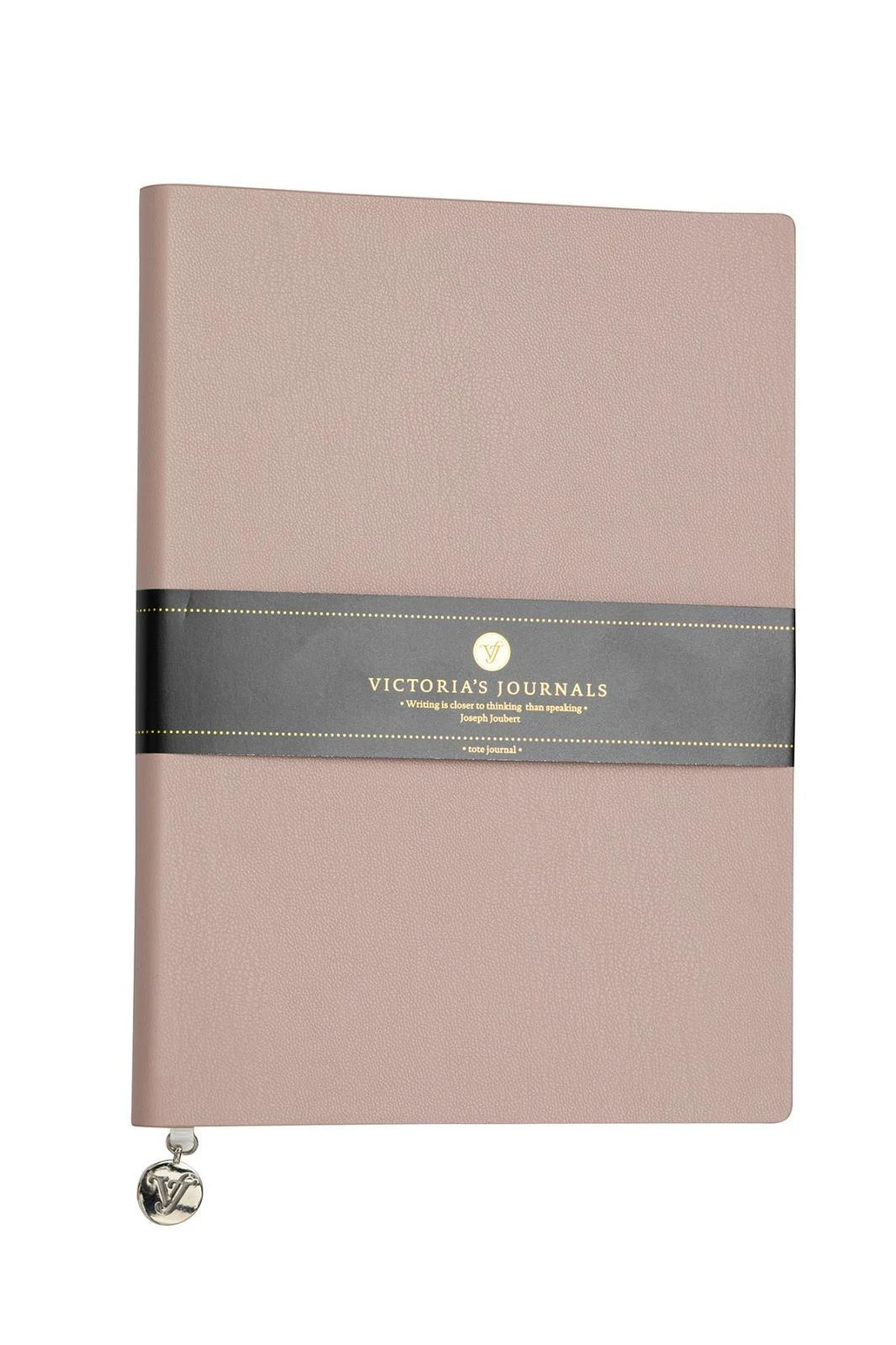 VJ Smyth Classic Esnek kapak Defter A5 80gr. Krem 96 yp. Çizgili Pembe