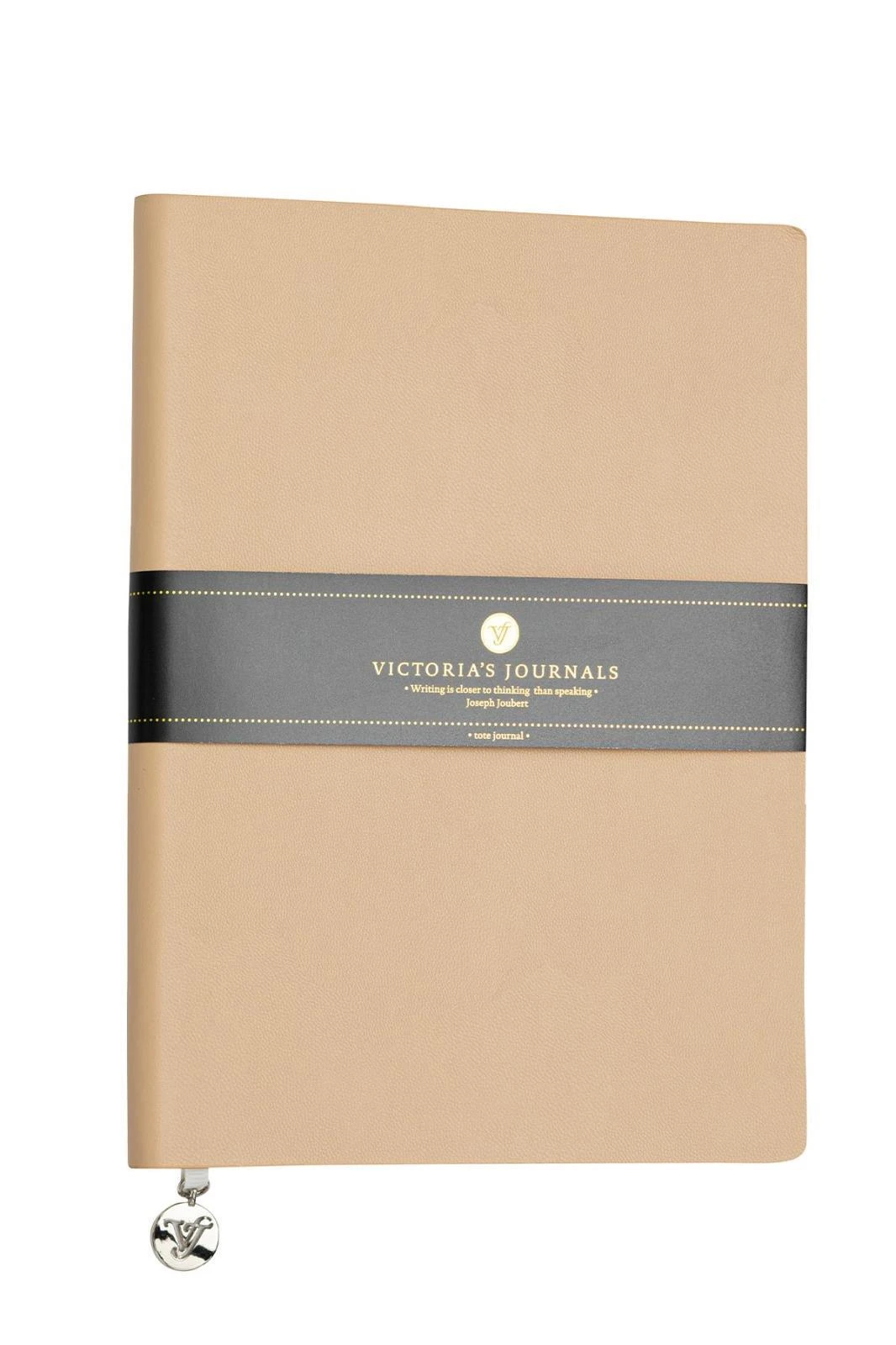 VJ Smyth Classic Esnek kapak Defter A5 80gr. Krem 96 yp. Çizgili S.Kahve