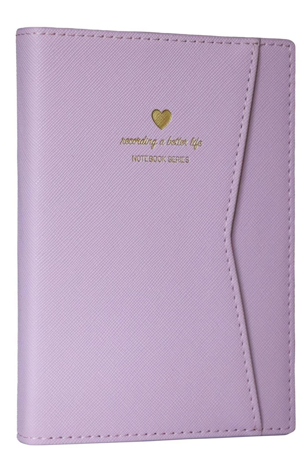 VJ Geçmeli ve Cepli Defter A5 Ivory 80 gr. 128 yp.
