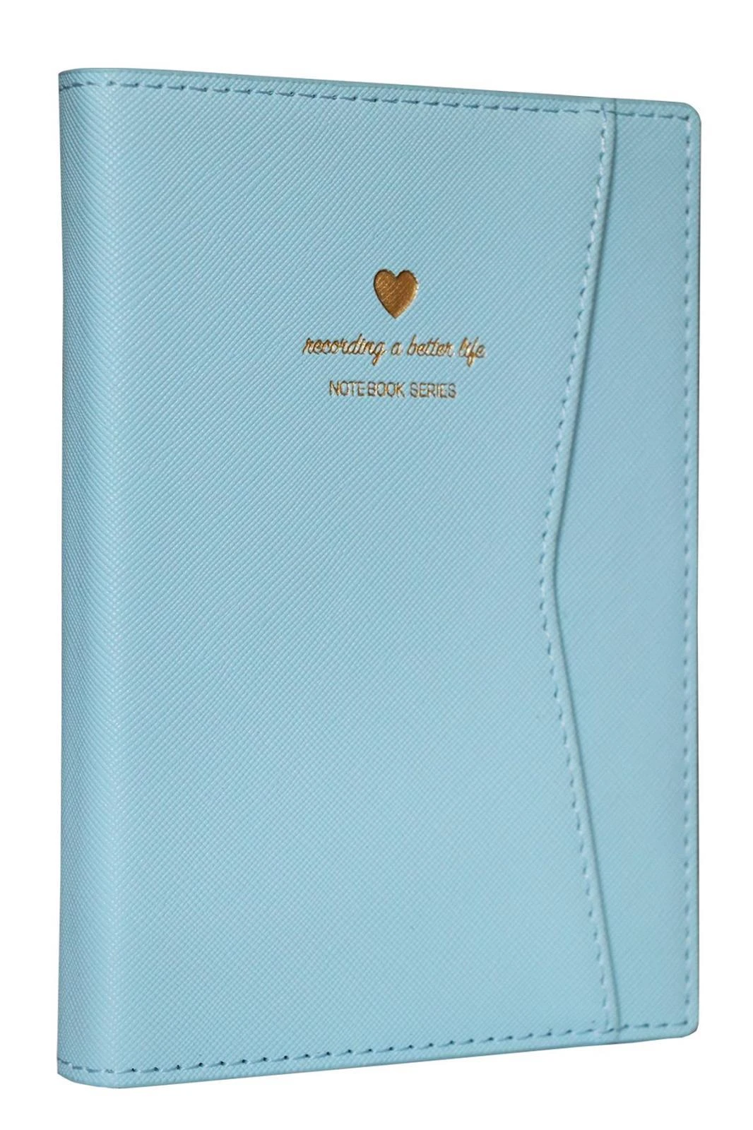 VJ Geçmeli ve Cepli Defter A6 Ivory 80 gr. 128 yp.