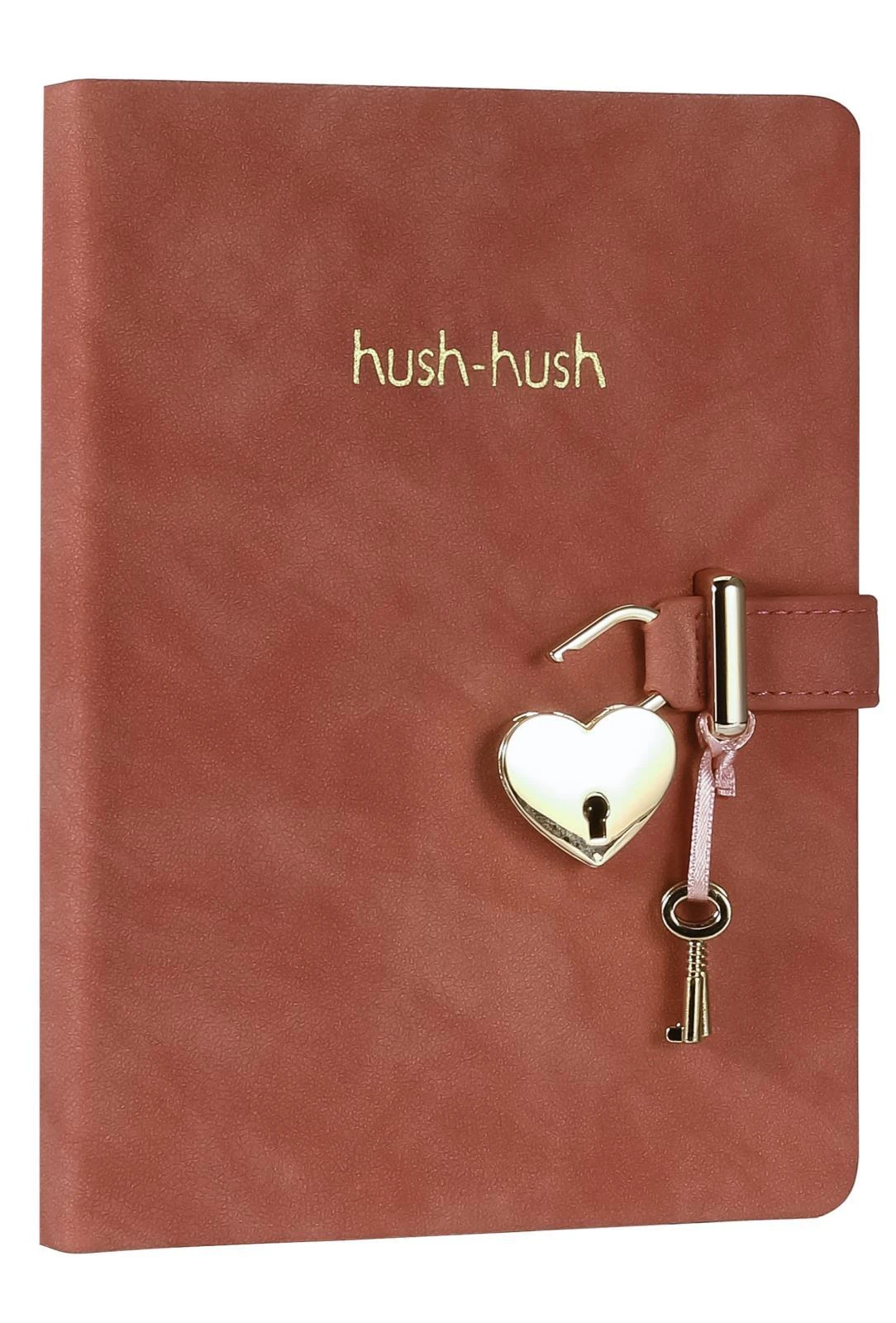 1333 Victoria's Journals Hush Hush Kilitli Defter 80gr. 160 yp.Çizg. Lila