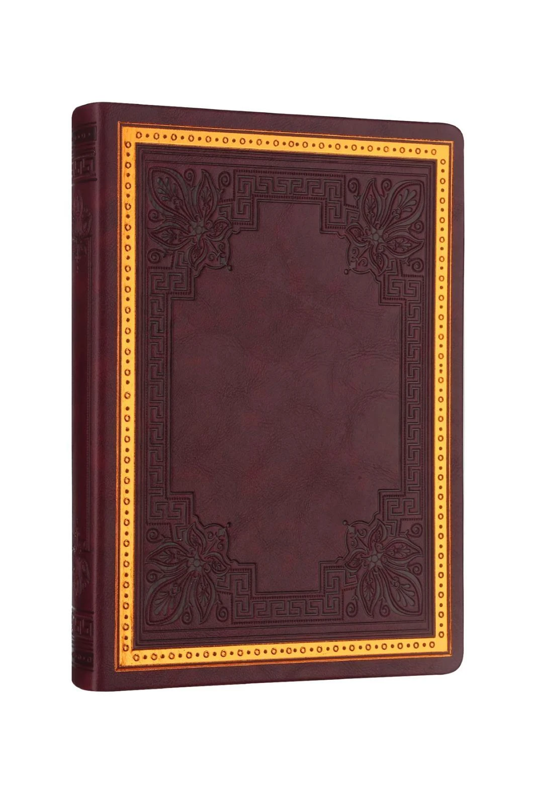 1179 Victoria's Journals Vintage Old Book Defter 14x20 cm. 80gr. 160 Yaprak Çizgili Koyu kahverengi
