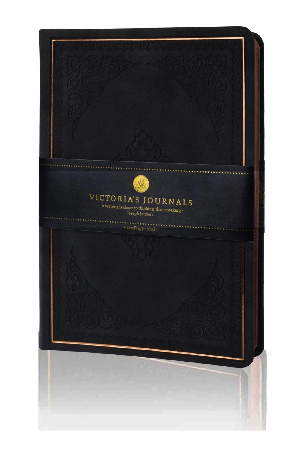 1184 Victoria's Journals Vintage Old Book 12x17 cm Mat Siyah