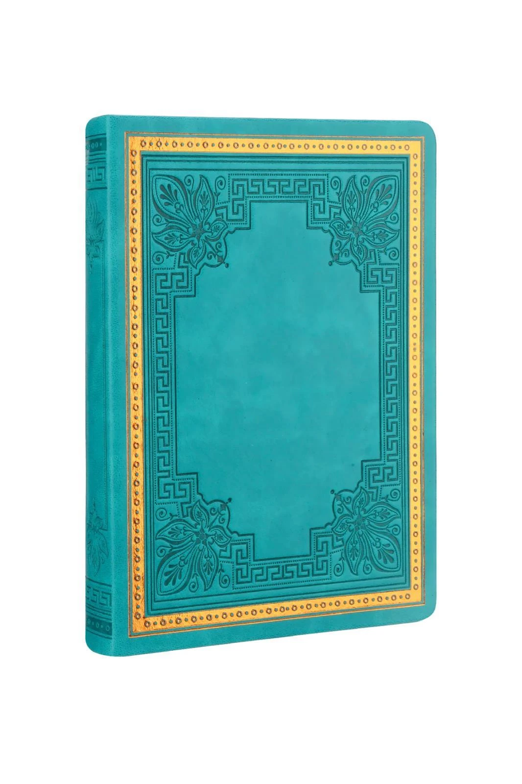 8681 Victoria's Journals Vintage Old Book Defter 14x20 cm. 80 gr. 160 Yaprak Çizgili Turkuaz Hover