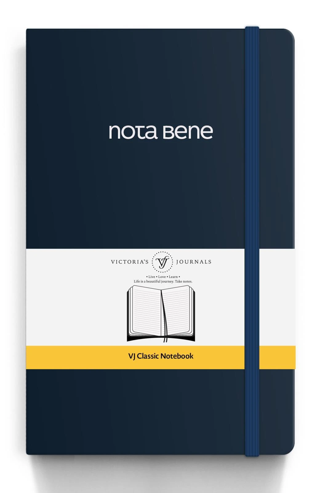 VJ Classic Esnek Kapak Defter 13x21 70gr 400sf Çizgili Lacivert