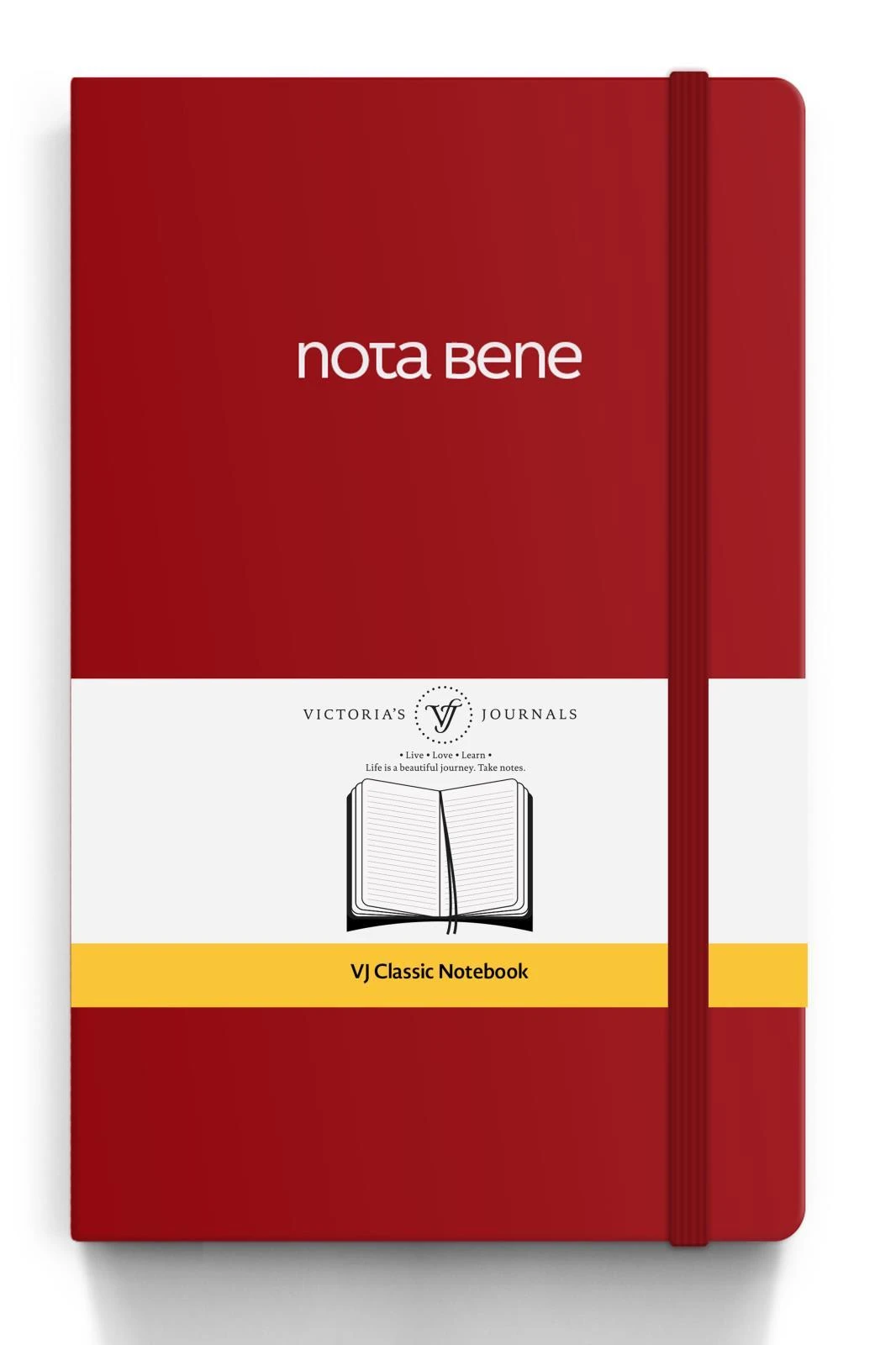 VJ Classic Esnek Kapak Defter 13x21 70gr 400sf Çizgili Kırmızı Hover
