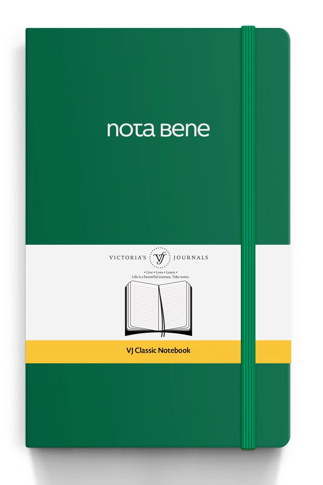 VJ Classic Esnek Kapak Defter 13x21 70gr 400sf Çizgili Yeşil Hover
