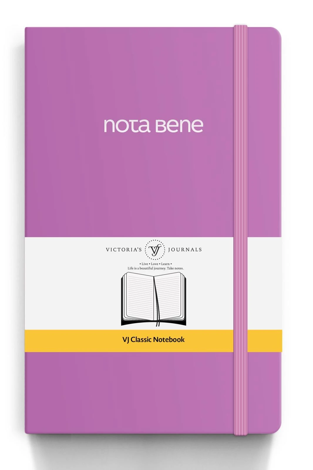 VJ Classic Esnek Kapak Defter 13x21 70gr 400sf Çizgili Pembe Hover