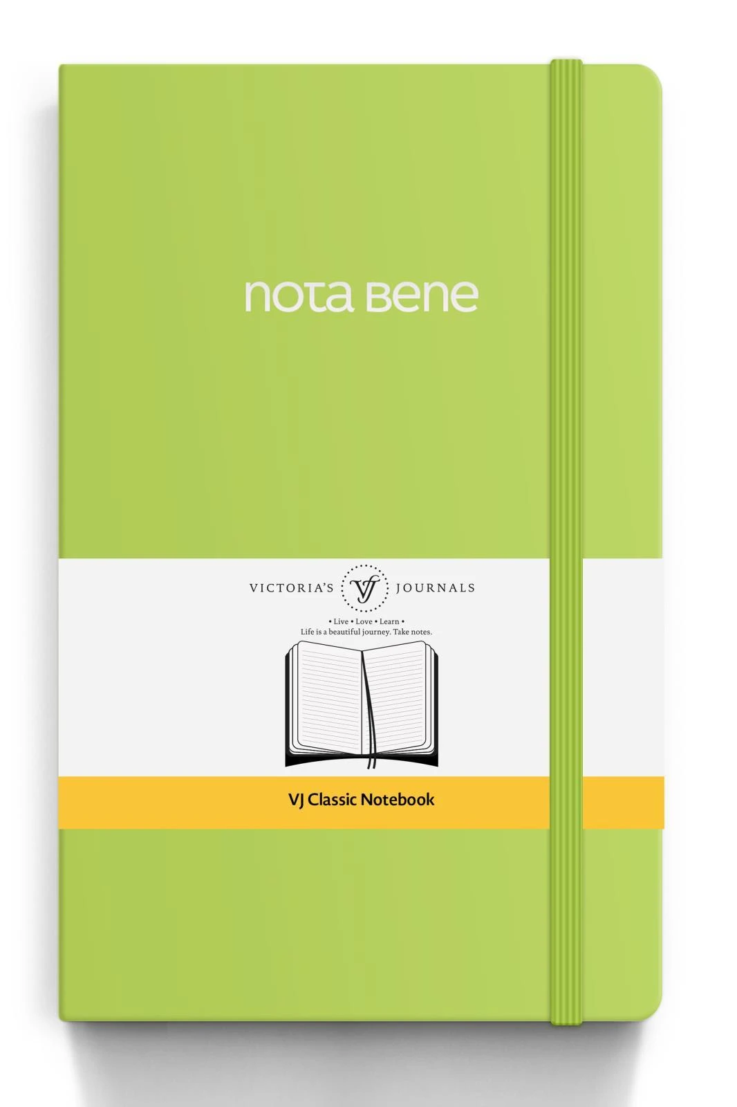 VJ Classic Esnek Kapak Defter 13x21 70gr 400sf Çizgili Sarı