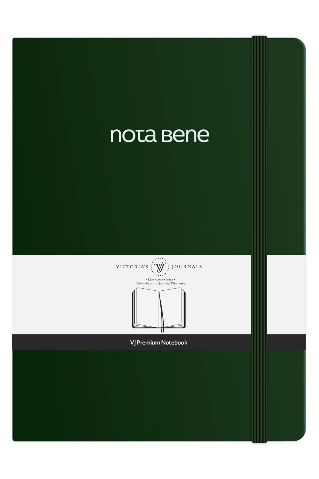 VJ Premium Sert Kapak Defter A4 100gr 192sf Çizgili Kırmızı