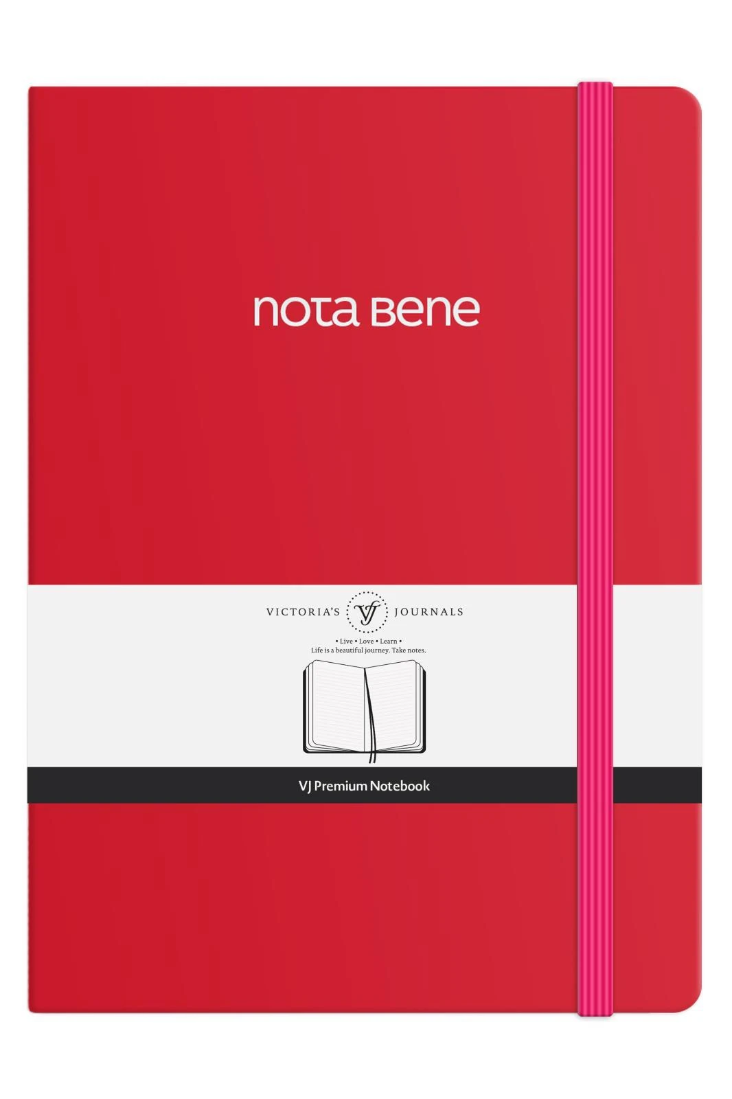 VJ Premium Sert Kapak Defter A4 100gr 192sf Çizgili Yeşil
