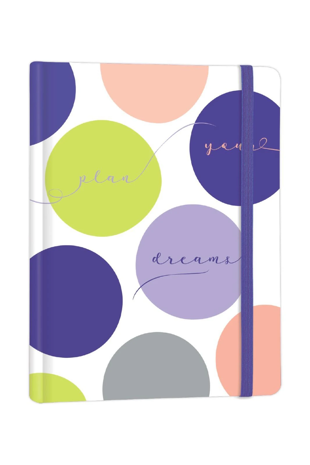 3338 Karizma Sert Kapak Lastikli Defter , 9x14 cm. 80gr. Krem 96 yp. Çizgili
