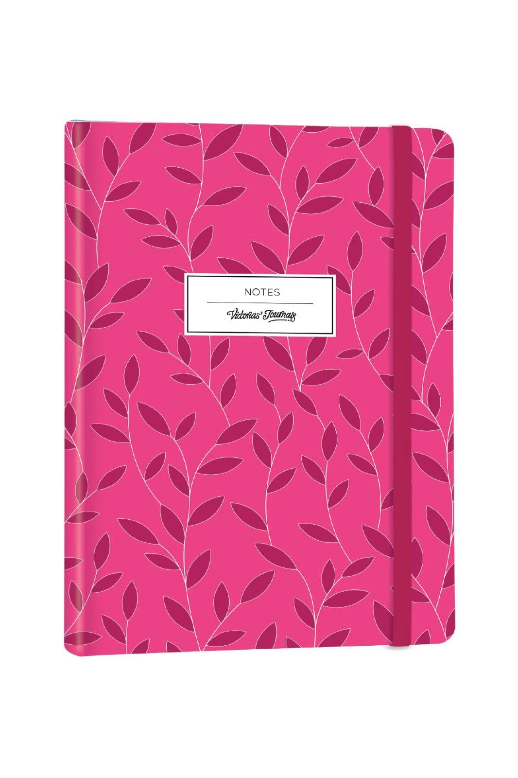3070 Karizma Sert Kapak Lastikli Defter , 9x14 cm. 80gr. Krem 96 yp. Çizgili