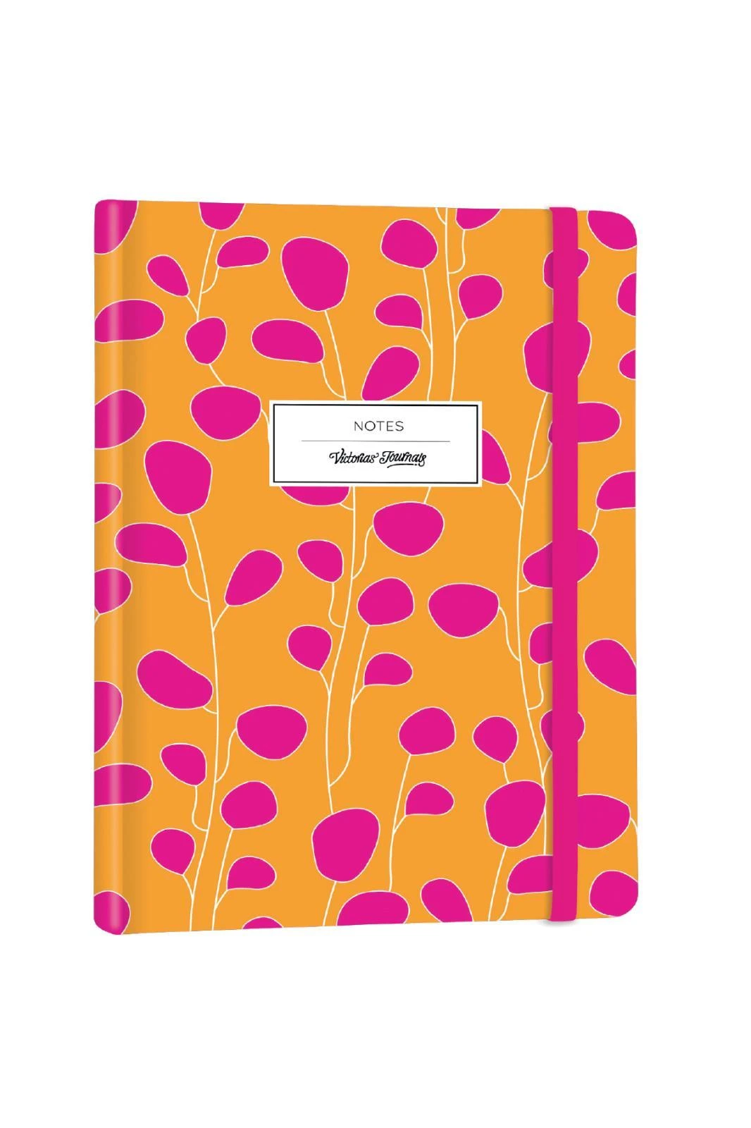 3008 Karizma Sert Kapak Lastikli Defter , 9x14 cm. 80gr. Krem 96 yp. Çizgili Hover