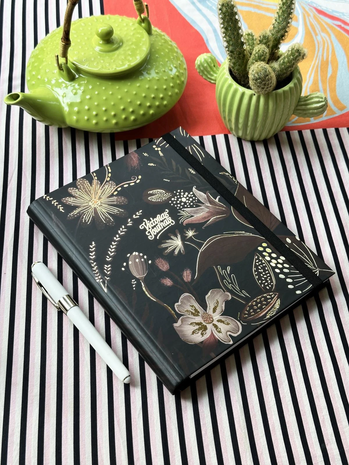 123-0022 Victoria's Journals Gizli Spiralli Defter 17x24 cm 90 gr. 96 Yaprak Çizgili Hover