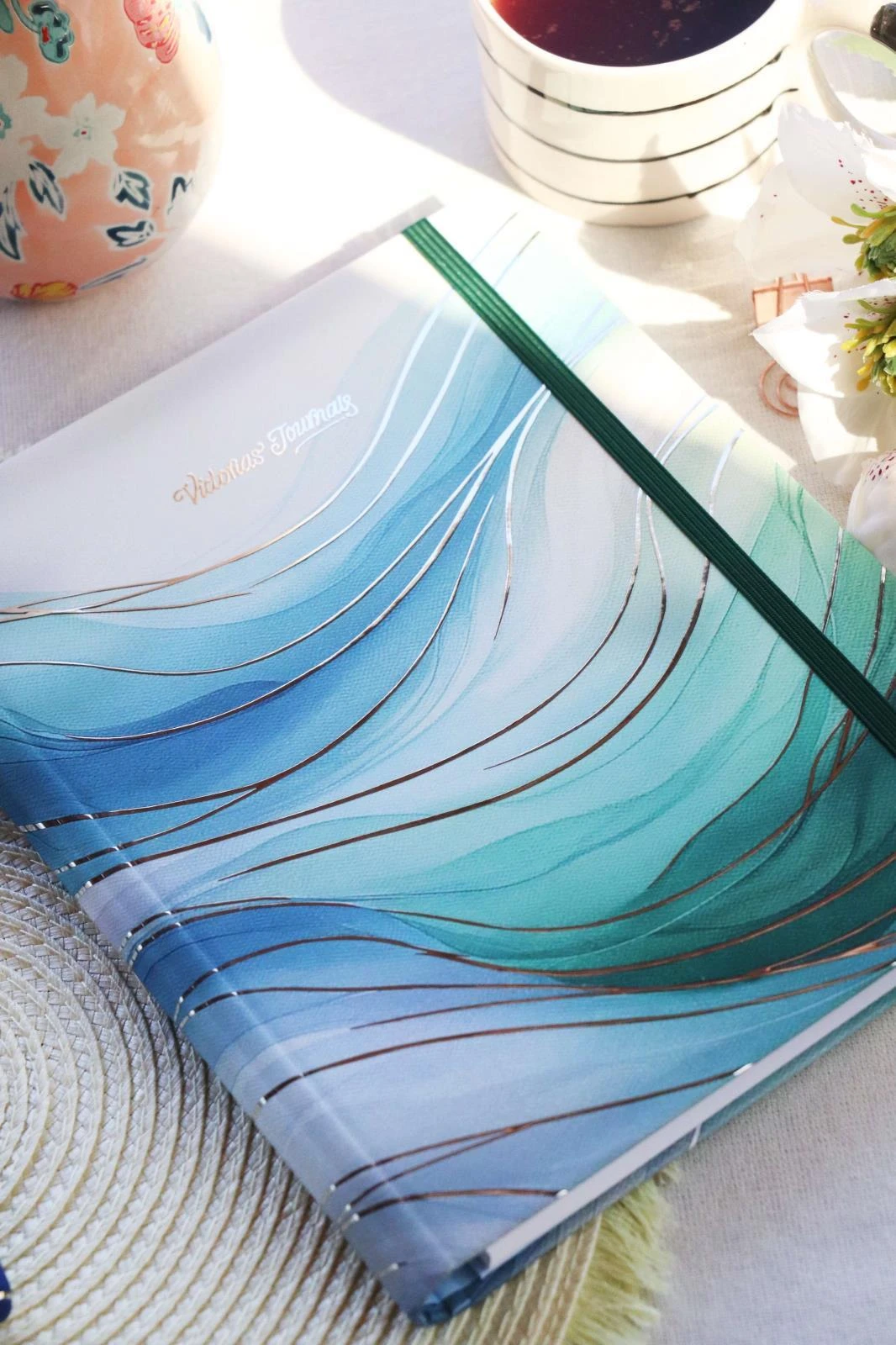 Victoria's Journals Gizli Spiralli Defter 17x24 cm 90 gr. 96 yp. Noktalı