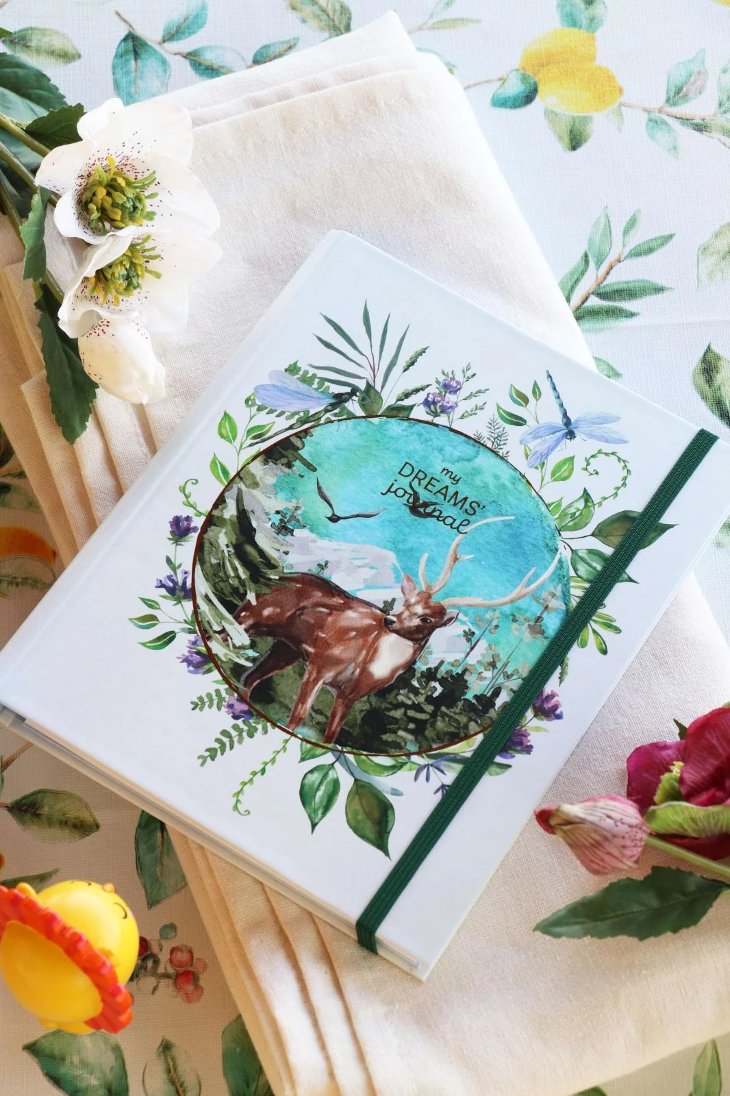 Victoria's Journals Gizli Spiralli Defter 17x24 cm 90 gr. 96 yp. Kareli