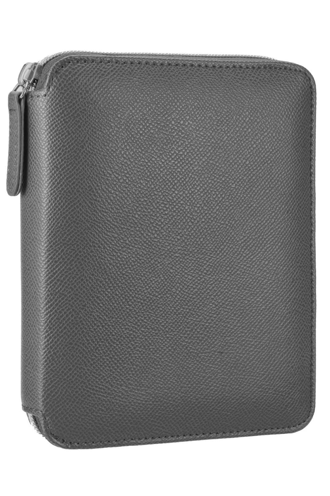 123-0279 Victoria's Journals Panama Zipper Folder Organizer-Defter 14.8x21 cm 100 gr. 80 yp.Çizgili  . Mavi Hover