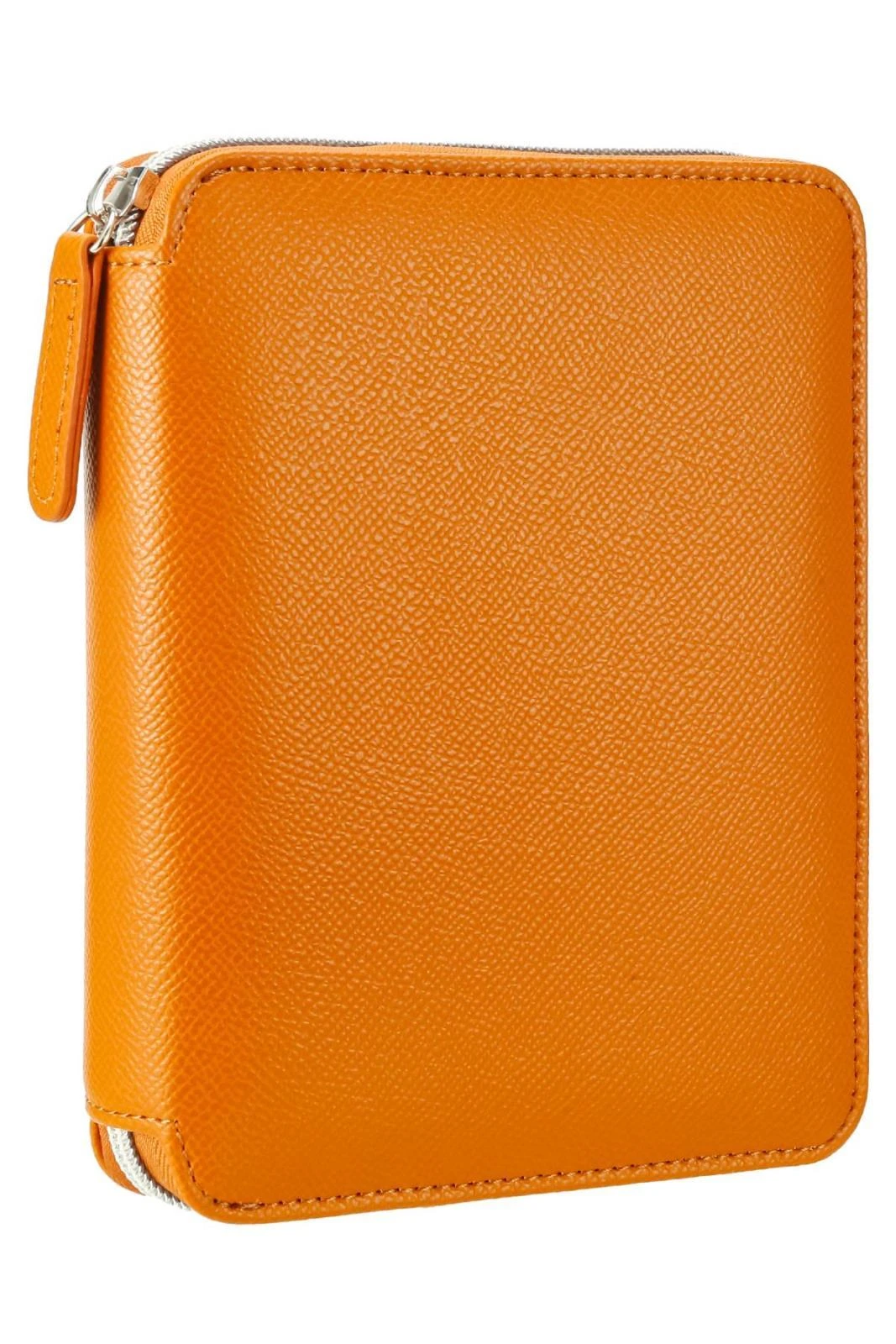 Victoria's Journals Panama Zipper Folder Organizer-Defter 14.8x21 cm 100 gr. 80 yp.Çizgili  . Kahverengi Hover