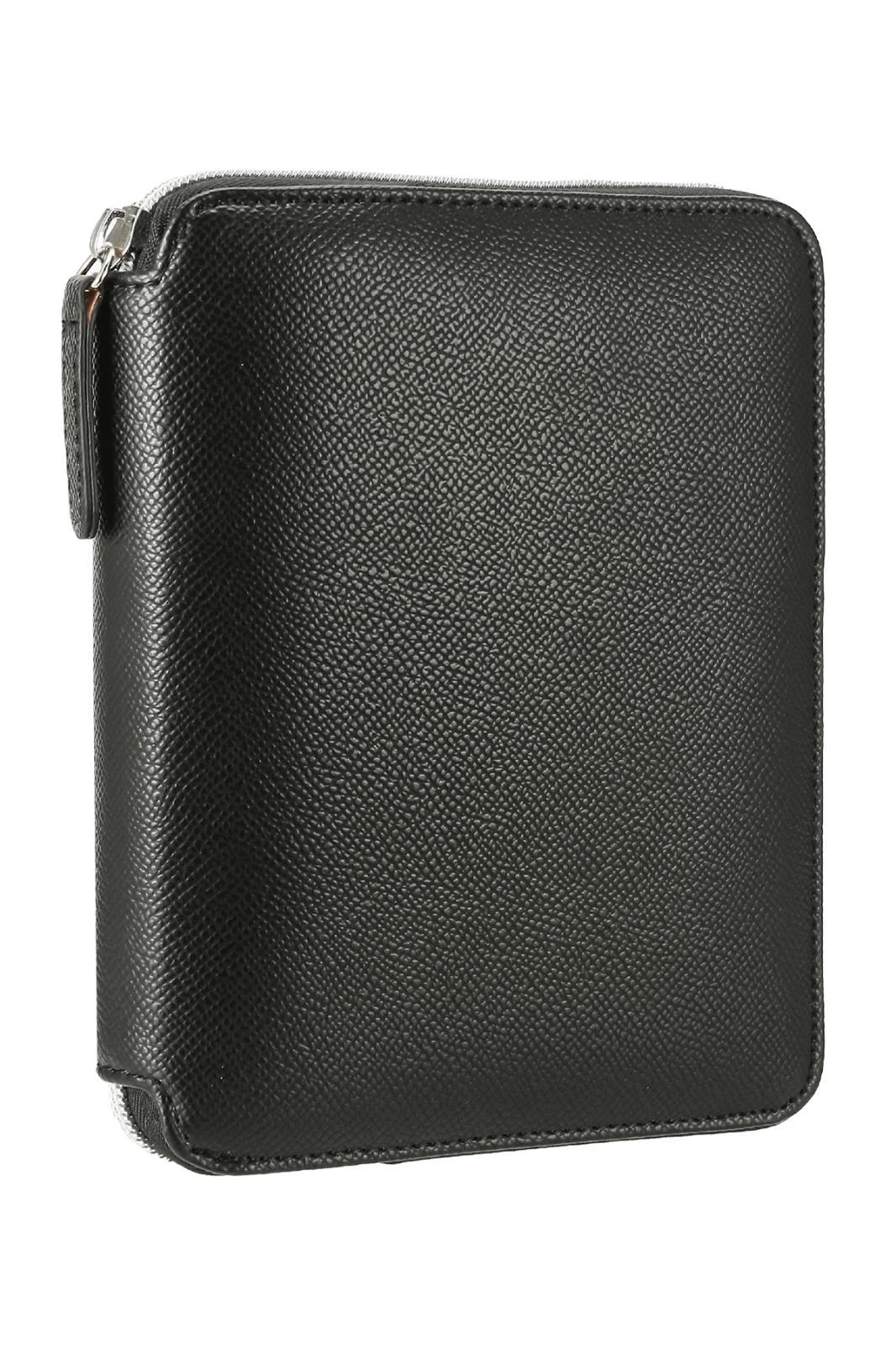 123-0292 Victoria's Journals Zipper Folder Orrganizer Defter 10,5x14.8cm 120 gr. 80 yp.Çizgili Siyah
