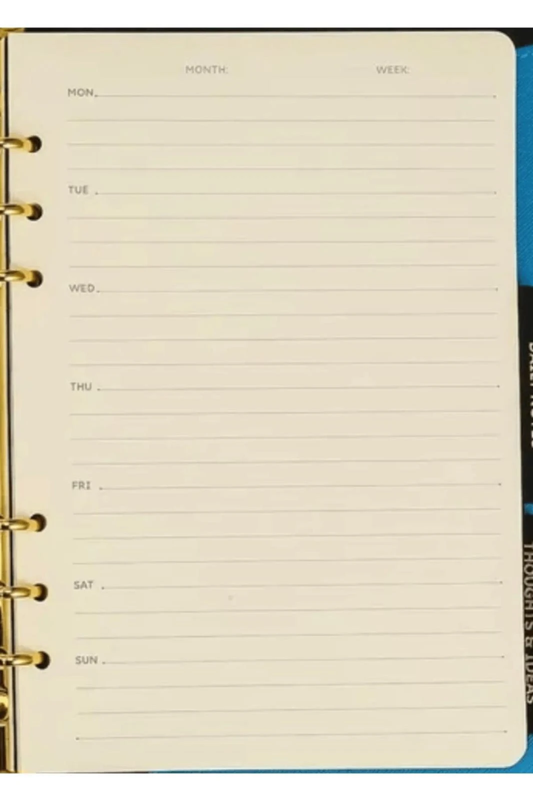 Smyth Organiser Haftalık Ajanda Yedeği A5 (14,8x21 cm) Hover