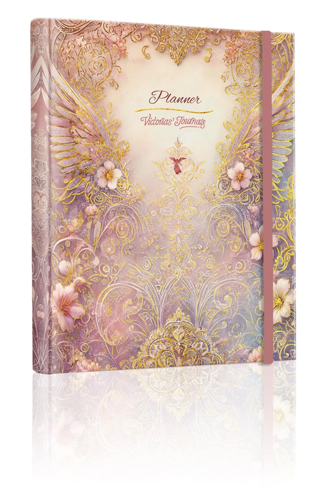 Victoria's Journals Gizli Spiralli Süresiz Planlayıcı Ajanda 17x24 Cm