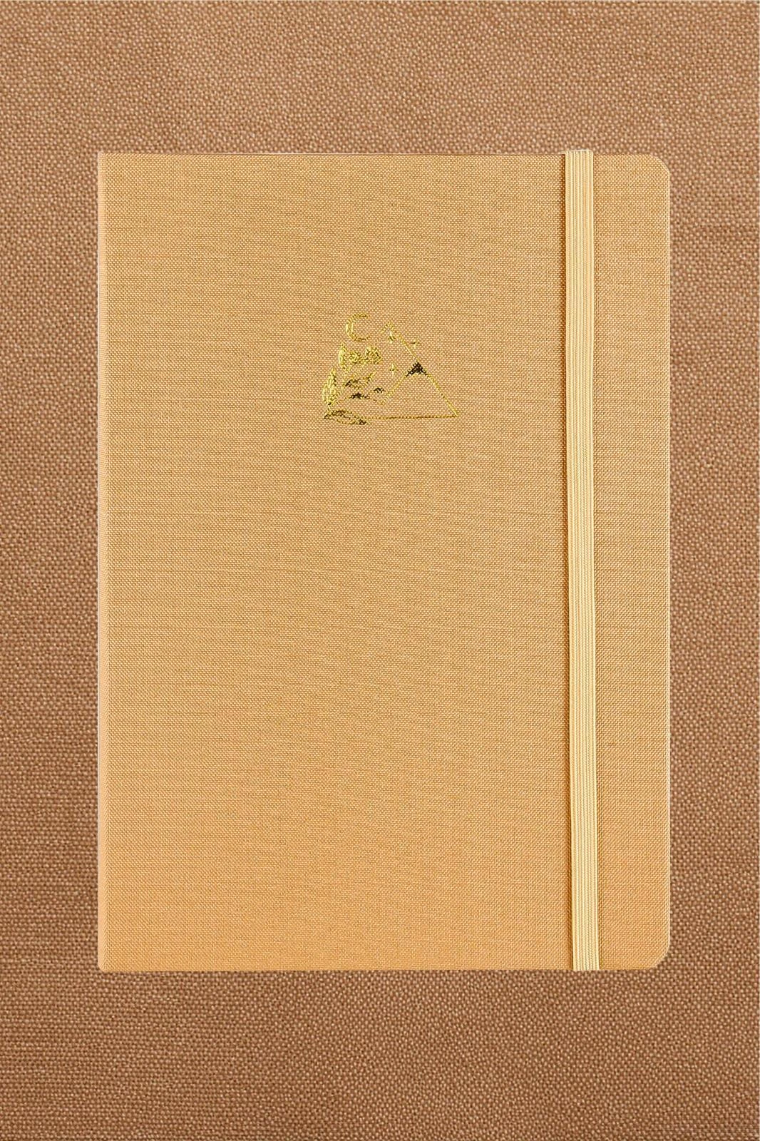 Victoria's Journals Bujo Kraft Keten Defter 96 Yaprak A5 150 Gr. Kraft Çizgili Hover