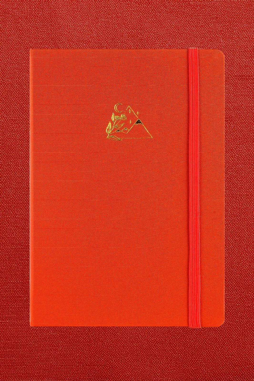 Victoria's Journals Bujo Kraft Keten Defter 96 Yaprak A5 150 Gr. Kraft Çizgili