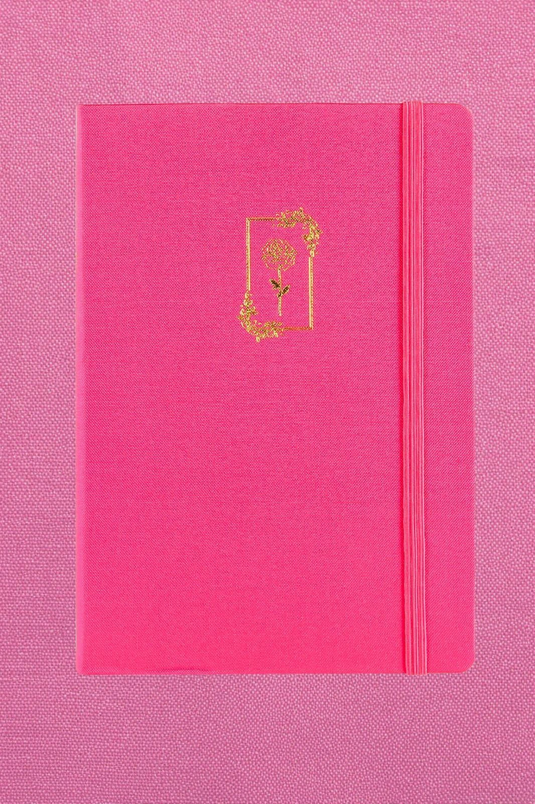 Victoria's Journals Bujo Keten Defter 96 Yaprak A5 160 Gr. Noktalı Hover