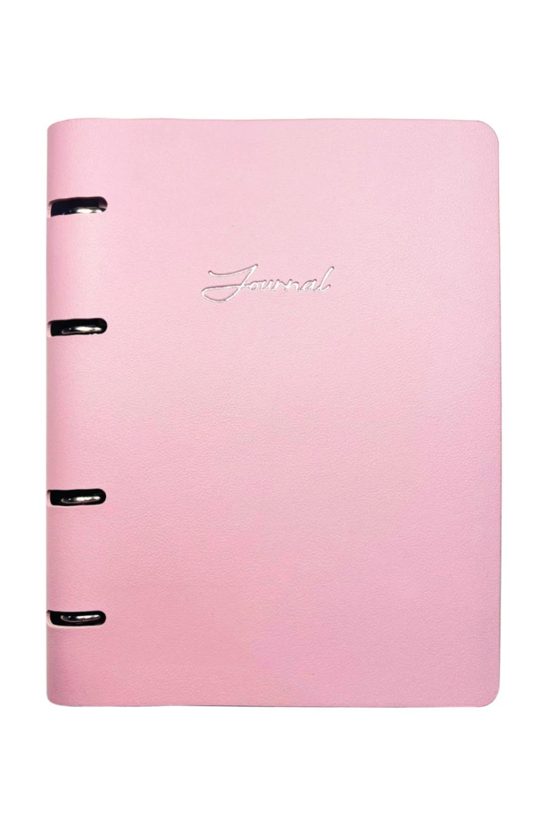 RinGo Vegan Deri Mekanizmalı İçi Değişebilen Defter A5 192 Sayfa 100 gr Çizgili Lila