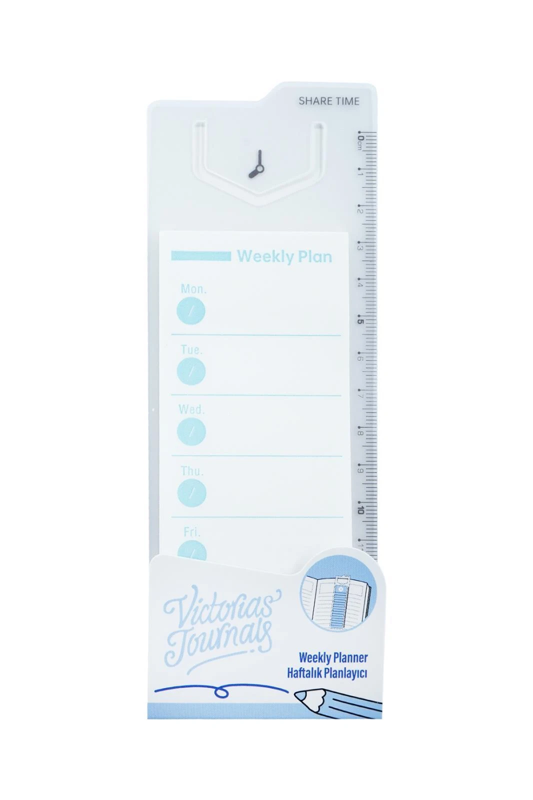 Haftalık Planlama Post-it 125x50 mm 32 yaprak Hover