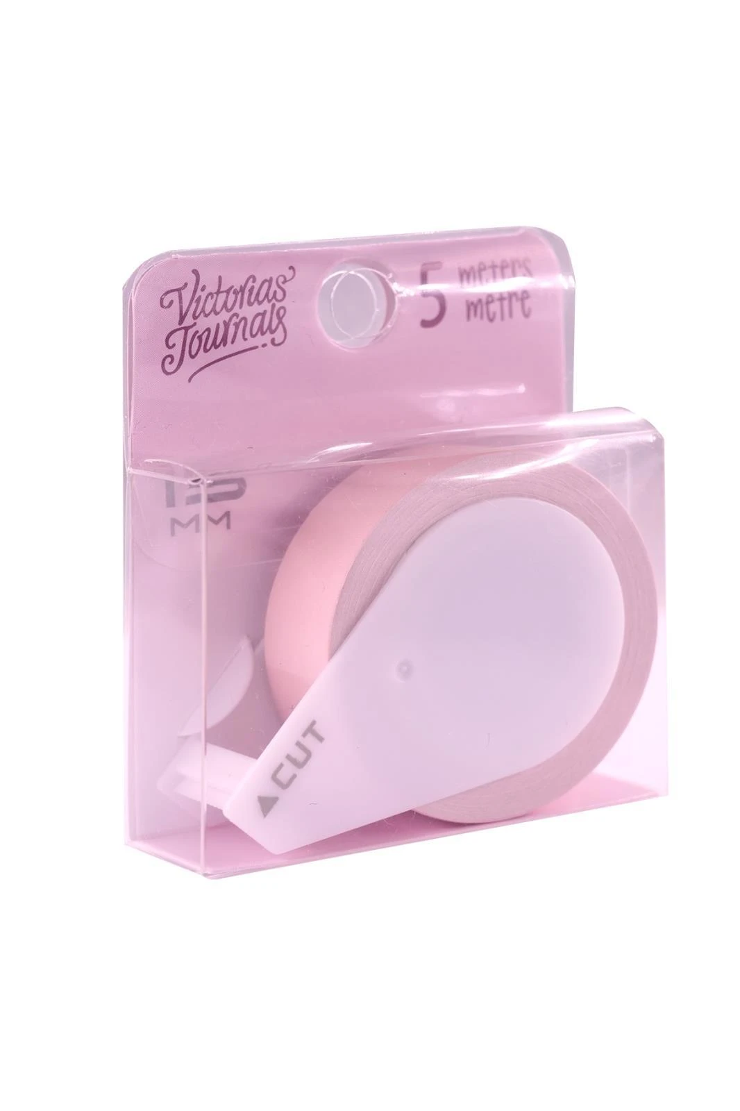 Yapışkanlı Kağıt Bant 15mm x 5m Pembe