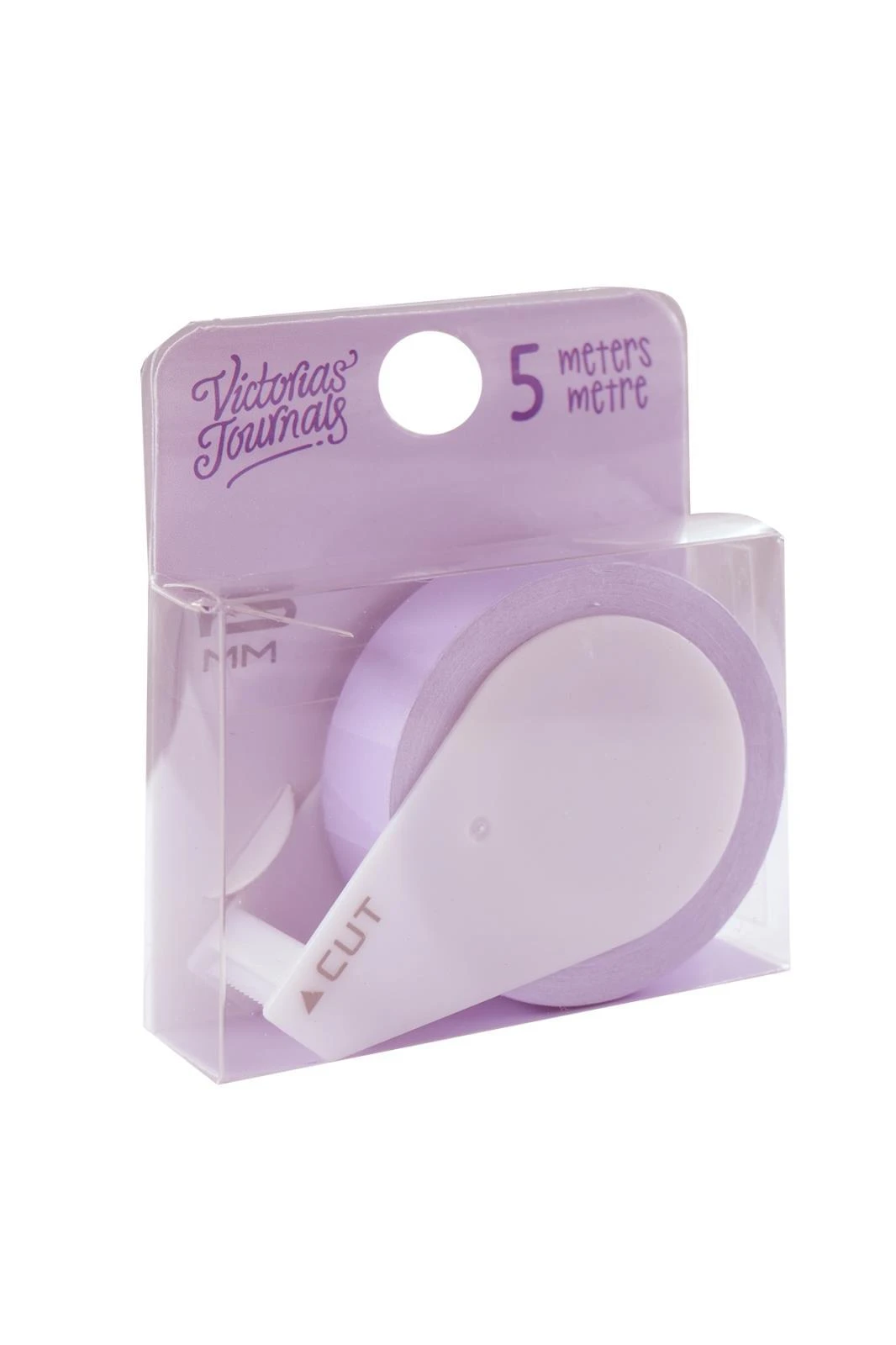 Yapışkanlı Kağıt Bant 15mm x 5m Lavanta Hover
