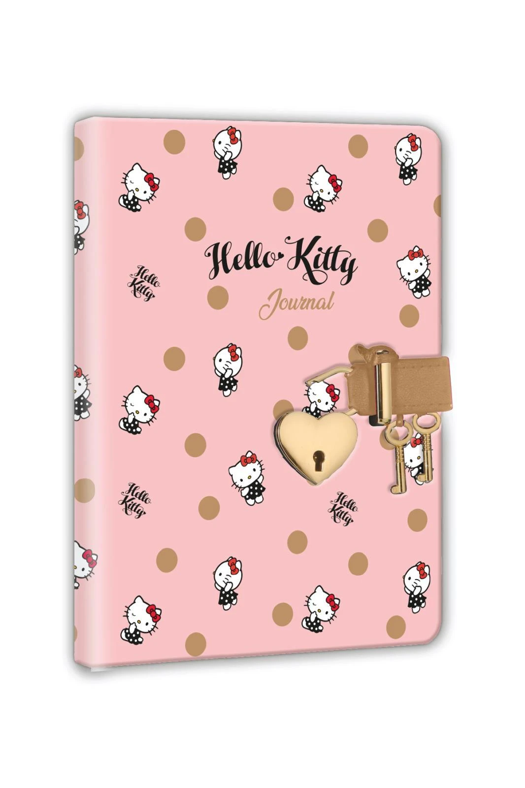 Hello Kitty Hush Hush Kilitli  Defter Kutulu 80gr. 160 yp. Çiz..