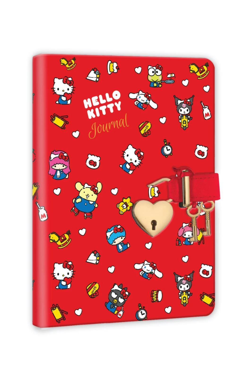 Hello Kitty Hush Hush Kilitli  Defter Kutulu 80gr. 160 yp. Çiz..