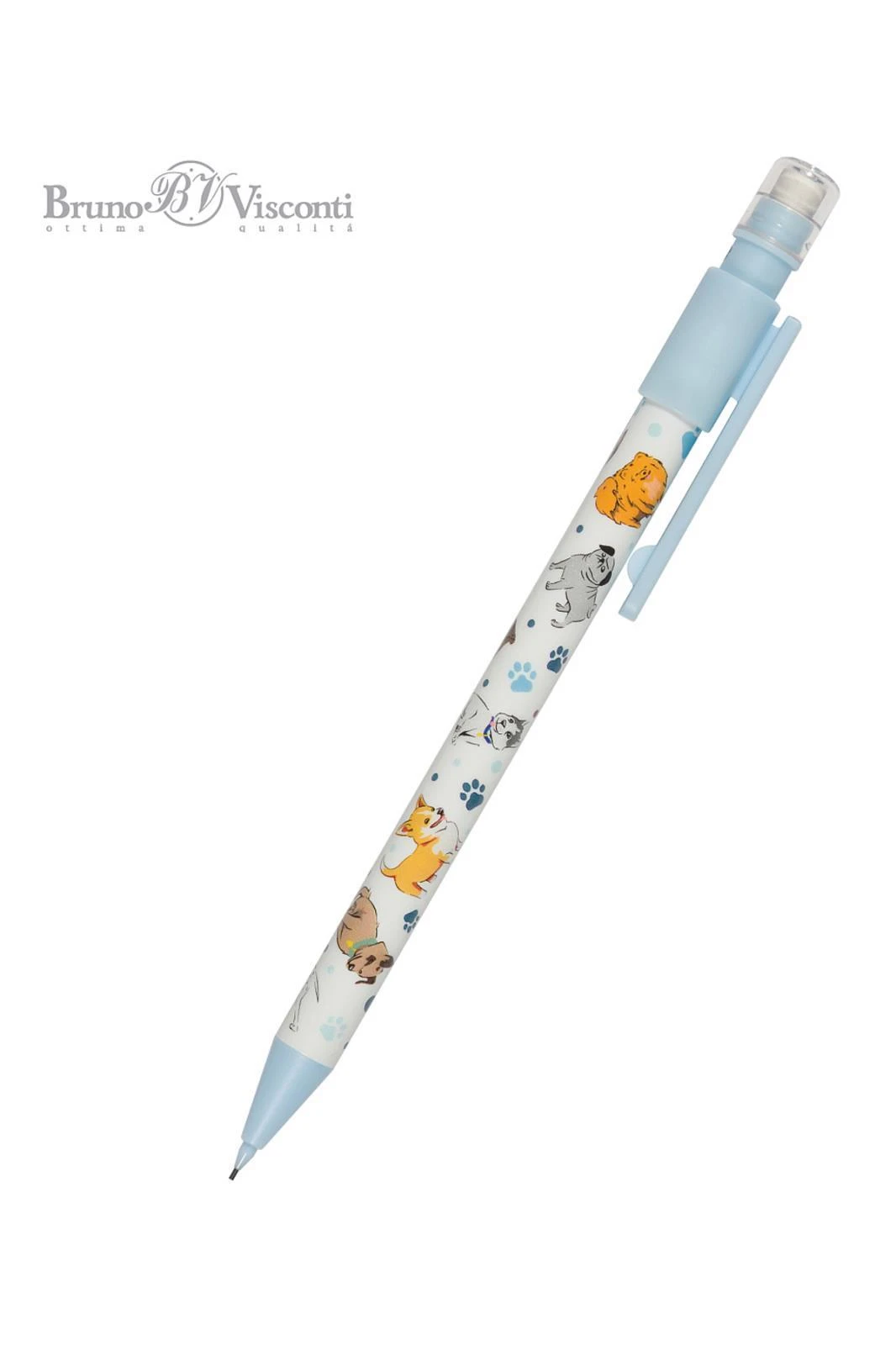 BRUNO VİSCONTİ Happy Graphix  VERSATİL KALEM  0,7 mm Dogs 24 Adet