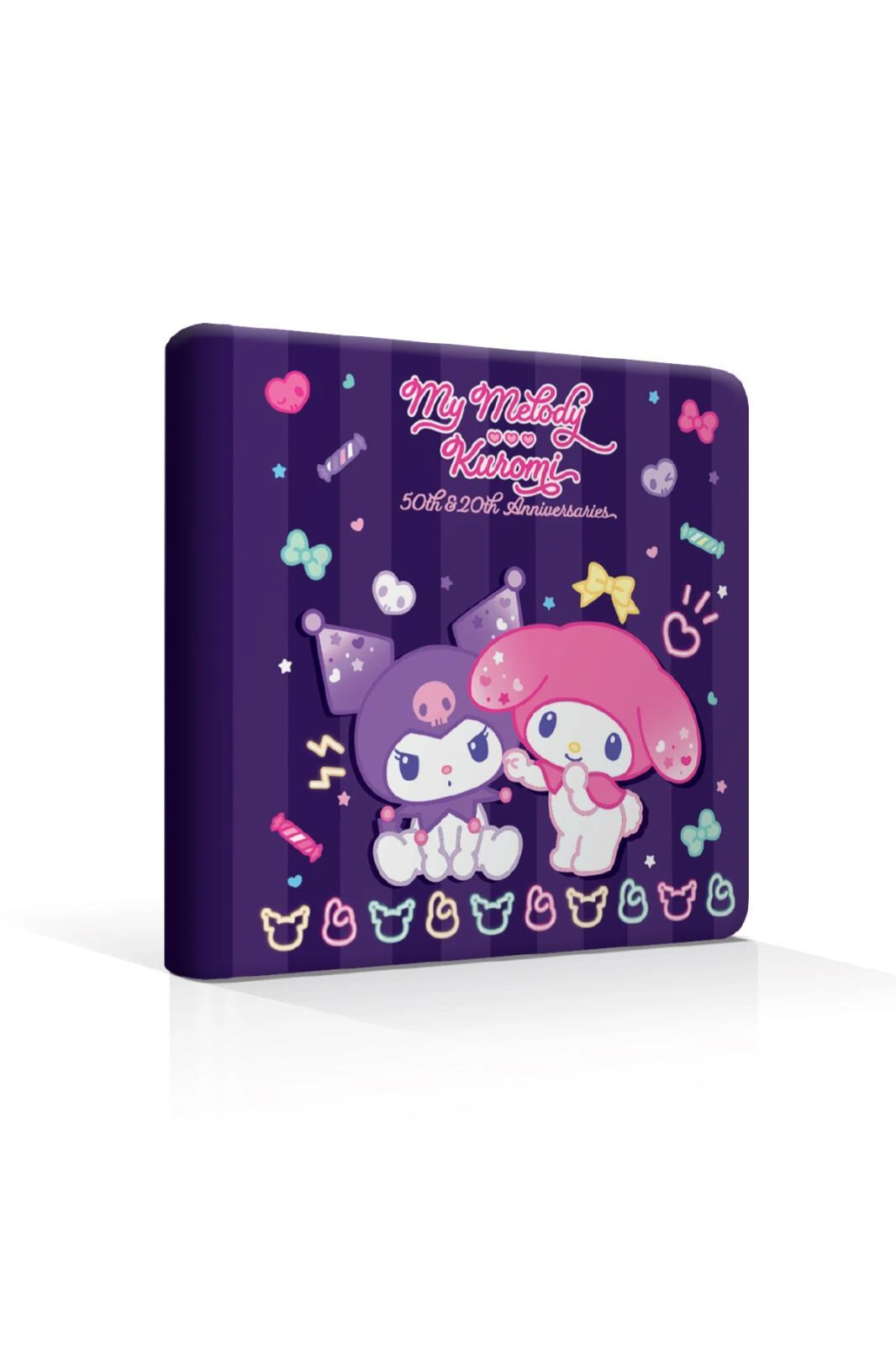 My Melody ve Kuromi Mini Square Journal. 9x9 cm 192 sayfa 100 gr.